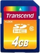 Karta pamięci Transcend SDHC 4GB Class 10 (TS4GSDHC10) - obraz 1