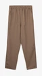 Брюки МОМ однотонные женские SL 093 48 Кофейный shop (2000999227356) - изображение 1
