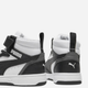 Дитячі демісезонні черевики для хлопчика Puma Rebound V6 Mid AC+ PS 39383201 27.5 (9.5UK) Чорні (4065454846679) - зображення 4
