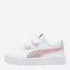 Дитячі кеди для дівчинки Puma Carina 3.0 Space belle V Inf 40280501 25 (8UK) Білі (4069156913936) - зображення 1