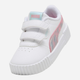 Дитячі кеди для дівчинки Puma Carina 3.0 Space belle V Inf 40280501 24 (7UK) Білі (4069156913929) - зображення 3