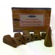 Конусные благовония Satya Sandalwood Back Flow (серия Nag Champa), 12 шт, сандал 35033 - изображение 1