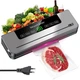 Вакуумный упаковщик для продуктов Вакууматор с LED-дисплеем и резаком FKJ-5100 - изображение 1