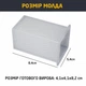 Силиконовый молд форма для изготовления свечей из пчелиного воска парафина соевого пальмового воска Соты прямоугольник SKOVEN - изображение 2