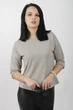 Блузка INEDIT 0129 XL Grey - зображення 1