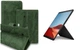 Книга-трансформер Armor для планшета Microsoft Surface Pro X, цвет Green crocodile - изображение 1
