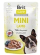 Корм влажный Brit Care Mini для взрослых собак филе с ягненком в соусе 85 г - изображение 1