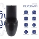 Унитаз напольный Qtap Robin Ultra Quiet безободковый с сиденьем Soft-Close MATT BLACK QT13226083AMB - зображення 3