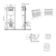 Готовое решение Qtap для ванной комнаты: подвесной унитаз Swan Ultra Quiet 520×360×320 + комплект инсталляции Nest 4 в 1 (круглая клавиша Satin) - изображение 2
