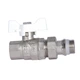 Кран шаровой "Американка" SD Forte 1/2" с антипротечкой прямой SF222W15 - изображение 4