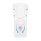 Унитаз подвесной Qtap Crow безободковый с сиденьем Soft-close QT05335170W - изображение 6