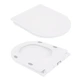 Унитаз-компакт Qtap Presto безободковый с сиденьем Soft-close QT24221217AW - изображение 8