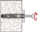Дюбель Fischer UX 6х35 мм 10 шт (90877) - зображення 10