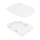 Унитаз-компакт Qtap Presto Quadro безободковый с сиденьем Soft-close QT24221215AW - изображение 8