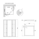 Душова кабіна Lidz Wawel SC90x90.SAT.LOW.GR, скло тон. 4 мм + Lidz Душовий піддон KAPIELKA ST90x90х14 - зображення 12