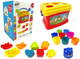 Piramidka-wiaderko edukacyjne do kąpieli Lean Toys z kubeczkami łódkami i sorterem 12236 (5904665999806) - obraz 2