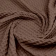 Плед покрывало 75x95 Brown Greek Waffle 5266944 - изображение 3