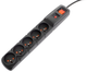 Listwa zasilająca Accura Premium Crown 5 m 5 gniazd Black (ACC4017) - obraz 1