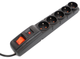 Listwa zasilająca Accura Premium Crown 5 m 5 gniazd Black (ACC4017) - obraz 3