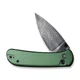 Ніж складаний Civivi Qubit Green Aluminum C22030E-DS1 - изображение 3