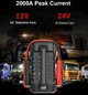 Джамп стартер Carku EPower-326 12/24 В бустер Jump starter 56000mAh 2000А - изображение 9