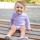 Боді для дівчинки трикотаж на кнопках Trendy Tot 03-01519 бузковий 86 см (18 мiс.) - зображення 3