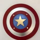 Игрушечный резиновый щит Captain America 1:1. Мягкий щит Капитана Америки 45 см - изображение 1