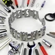 Чоловічий Браслет металевий мультитул Tread Metric-Stainless чорний - зображення 8