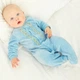 Велюровий чоловічок вишиванка для немовлят Trendy Tot 03-01527 блакитний 68 см (6 мiс.) - изображение 3