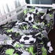 Комплект постельного белья Mirson Полуторный 143х210 см Kids Time 17-0837 Urban football Бязь (2200011570501) - изображение 1