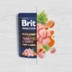Корм влажный Brit Premium Fillets in Gravy Turkey & Carrots Puppy для щенков малых пород, индейка 85 г - изображение 2