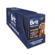 Корм влажный Brit Premium Fillets in Gravy Turkey & Carrots Puppy для щенков малых пород, индейка 85 г - изображение 4