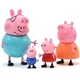 Набор фигурок Свинка Пеппа. Игровые фигурки из мультфильма Peppa Pig 4 шт. Поросёнок Джордж, Папа Свин, Мама Свинка - изображение 1