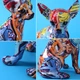 Статуэтка Чихуахуа аквапечать. Фигурка для интерьера Chihuahua 15*13*26 см - изображение 2