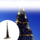 Статуэтка Бурдж-Халифа. Миниатюрная модель здания Burj Khalifa 18 см - изображение 5