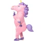Надувной костюм Единорога, Unicorn косплэй, костюм розовой лошадки. Единорог надувной 2,5м - изображение 7