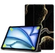 Чохол-книжка BeCover Smart Case для Apple iPad Air 11" M2/M3 (2024/2025) Black Abstraction (711598) - зображення 2