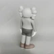 Статуетка Kaws Companion сірого кольору 18 см. Дизайнерська іграшка Кавс сірий - зображення 3