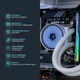 Ігровий комп'ютер ASGARD Garm (A96X.32.S10.57T.10252) / AMD Ryzen 5 9600X (3.9–5.4 ГГц) / RAM 32 ГБ / SSD 1 ТБ / NVIDIA GeForce RTX 5070 Ti - изображение 3