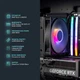 Ігровий комп'ютер ASGARD Muninn (A96X.32.S20.97XT.10158) / AMD Ryzen 5 9600X (3.9–5.4 ГГц) / RAM 32 ГБ / SSD 2 ТБ / AMD Radeon RX 9070 XT - изображение 3