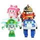 Набор фигурок Робокар Поли. Машинки-трансформеры Robocar Poli 4 шт - изображение 2