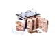 Коптильня Smoke House M DeLuxe 400х300х320 мм до 4 кг для гарячого копчення з термометром та сумкою нержавіюча сталь - зображення 9