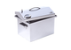 Коптильня SmokeHouse M DeLuxe 400х300х320 мм до 4 кг для горячего копчения с термометром и аксесуарами нержавеющая сталь - изображение 3