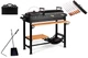 Мангал гриль BBQ Smoke House Garden комплектация "Maximum" 1200х600х850 мм на 20 шампуров, с решеткой, крышкой и другим сталь и жаростойкая ємаль - изображение 1
