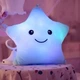 Подушка Звездочка с подсветкой, Мягкая игрушка светящаяся звезда, голубая - изображение 1