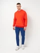 Худи мужское Reebok 4M CL Uniform 100075838 S Оранжевое (1200143305751) - изображение 3
