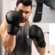 Боксерские перчатки Hop-Sport HS-BG12 12oz черные - изображение 12