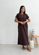 Платье женское свободного кроя ART KNIT шоколад Маргарет, XL 036882 - изображение 2