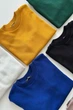Женская футболка вязаная ART KNIT синяя, M 040599 - изображение 8
