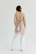 Топ з воланами тауп ART KNIT Fashion, One Size 040445 - зображення 5